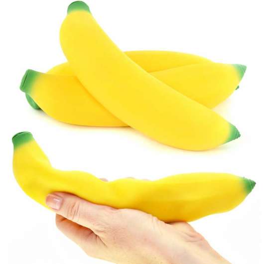 1 st. Mjuk KlĆ¤mbanan Bananleksak Stretchy Fidget 20 cm
