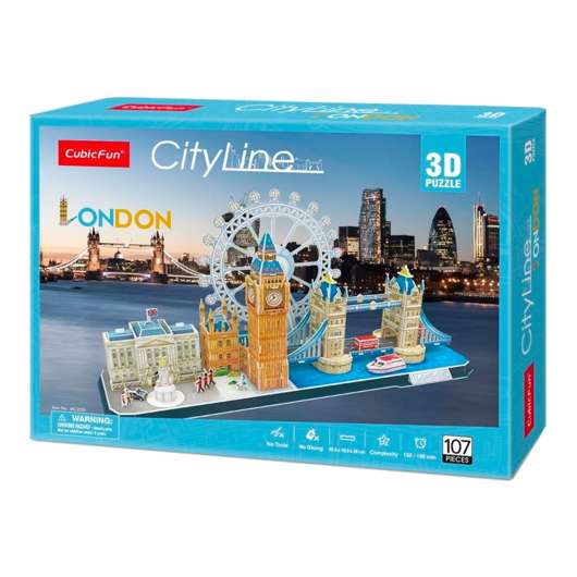 3D Pussel City Line London