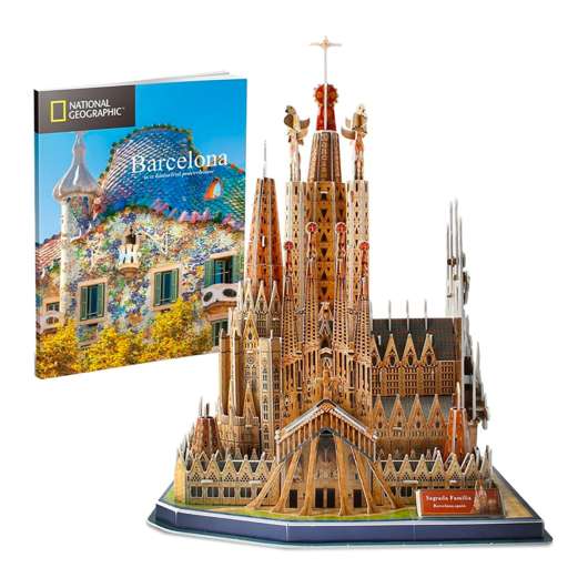 3D Pussel Sagrada Familia Barcelona