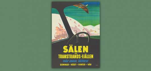 Affisch Sälen och Transtrandsfjällen 50x70