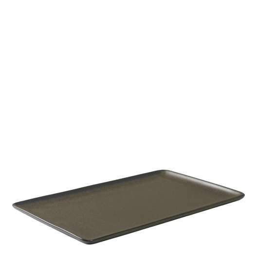 Aida - Raw Tallrik rektangulär 31,5x20 cm Brun Metallic