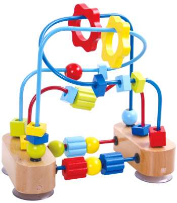 Aktivitetsleksak kulbana med geometriska former barn Tooky Toy