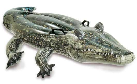 Aligator Realistisk Badmadrass 170 cm Intex