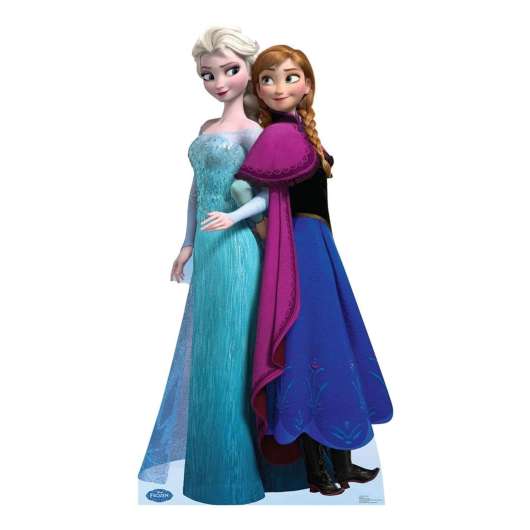 Anna & Elsa Kartongfigur
