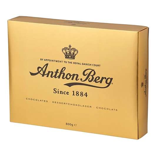 Anthon Berg Guld Chokladask - 800 gram