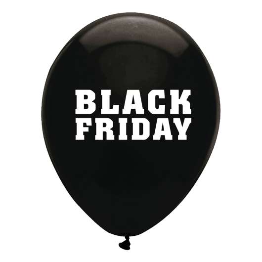 Ballonger Black Friday - 10-pack