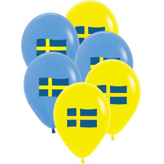 Ballonger, Svenska flaggan 6 st