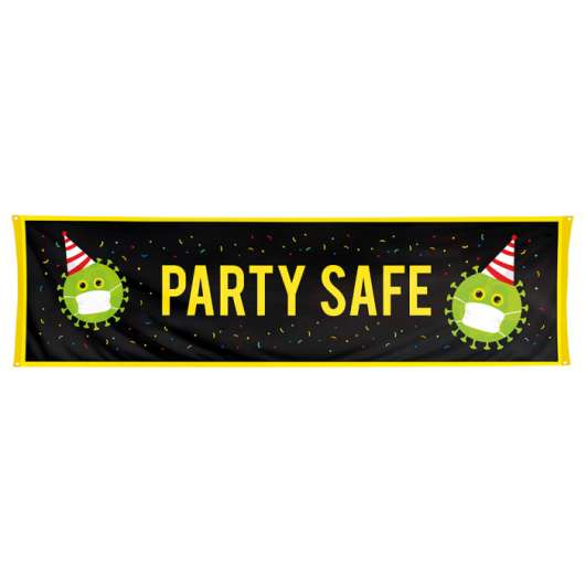 Banner, party safe 50x180 cm