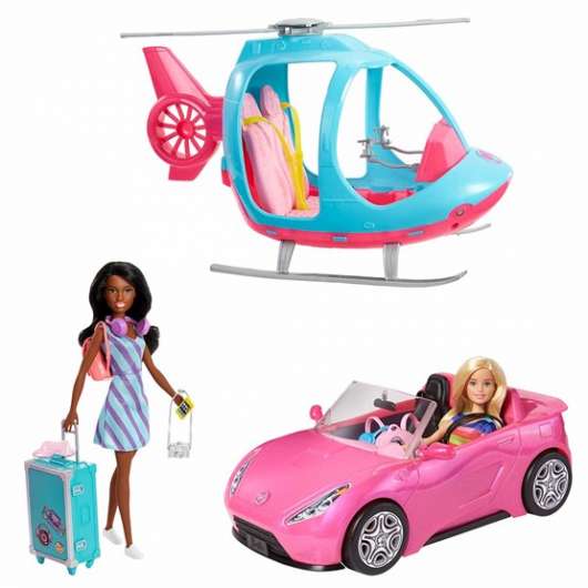 Barbie, Äventyrsset med bil & helikopter