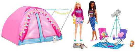 Barbie Camping TĆ¤lt med dockor HGC18