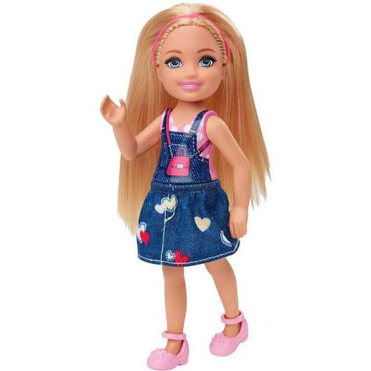 Barbie Chelsea Club with Graphic Top and Jean Skirt
