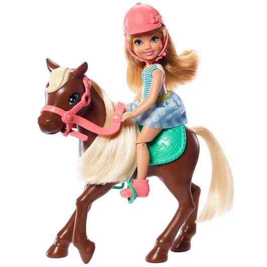 Barbie Chelsea docka med Ponny