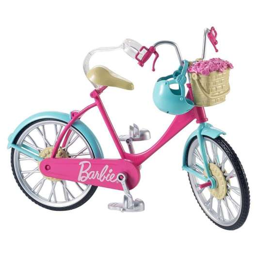Barbie Cykel med tillbehör DVX55