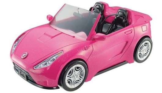 Barbie Glam Cabriolet Bil DVX59