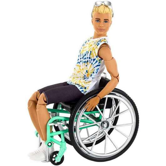 Barbie Ken Docka med rullstol Made To Move