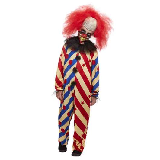 Barndräkt, creepy clown 145/158
