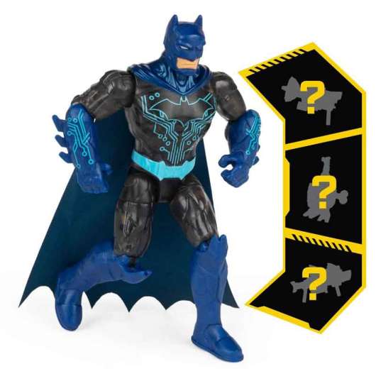 Batman Bat Tech Figur 3 st. överraskningar 10 cm DC Comics