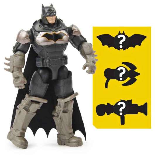 Batman Caped Crusader Figur 3 st. överraskningar 10 cm DC Comics