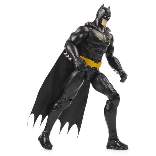 Batman Figur med svart dräkt DC Comics 30 cm