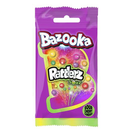 Bazooka Rattlerz Sour - 40 gram