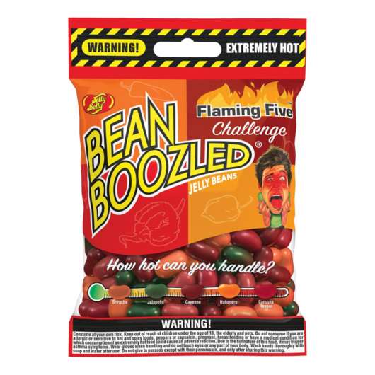 Bean Boozled Flaming Five Spinner - Spelet