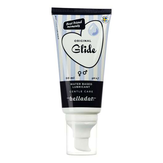 Belladot Original Glide Vattenbaserat Glidmedel - 80 ml