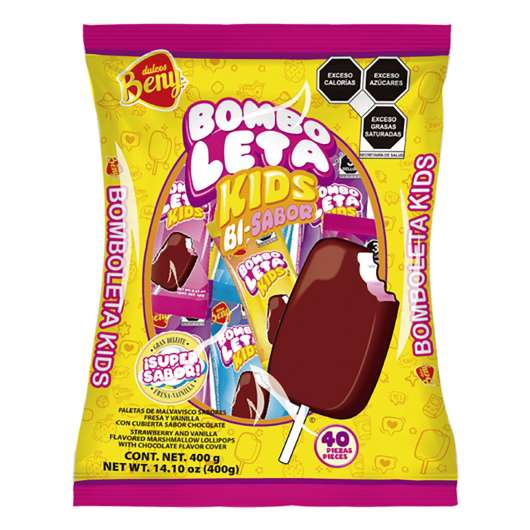 Beny Bomboleta Kids Marshmallow Pop - 400 g