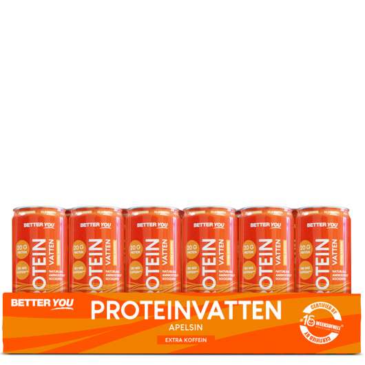 Better you Proteinvatten Apelsin - 24 st