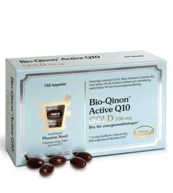 Bio-Qinon Active Q10 Gold 100 mg 150 KAPSLAR