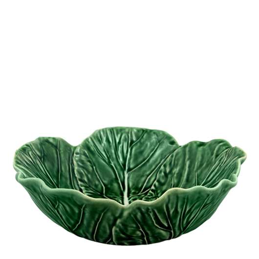 Bordallo Pinheiro - Cabbage Skål Kålblad 22,5 cm Grön