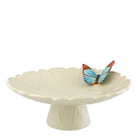 Bordallo Pinheiro - Cloudy Butterfly Tårtfat 39 cm