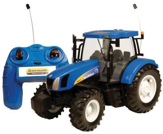 Britains Radiostyrd Traktor New Holland T6070 1:16