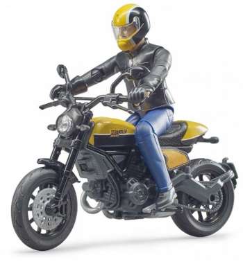 Bruder Scrambler Ducati Full Throttle motorcykel med fĆ¶rare 63053