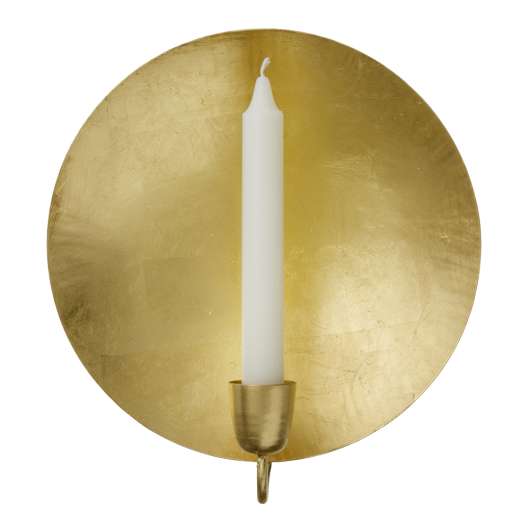 Bungalow - Primo Vägglampett rund 20 cm Guld