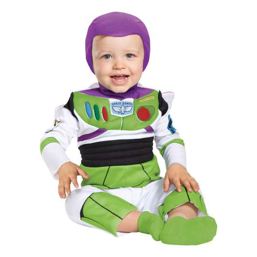 Buzz Lightyear Deluxe Bebis Maskeraddräkt - 12-18 månader