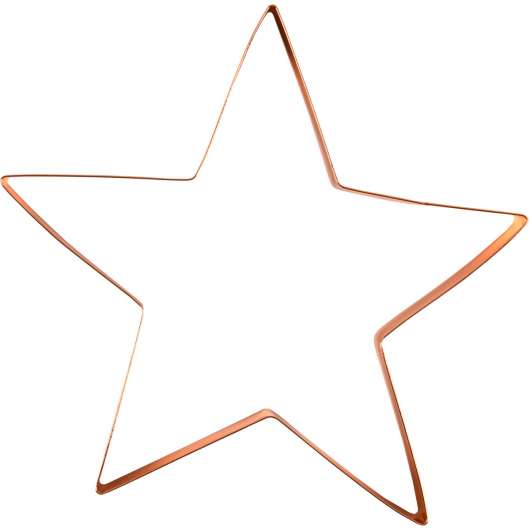 Cacas - Kakutstickare Stjärna 25 cm Koppar