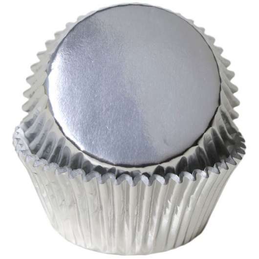 Cacas - Muffinsform D5 cm 50-Pack Silver