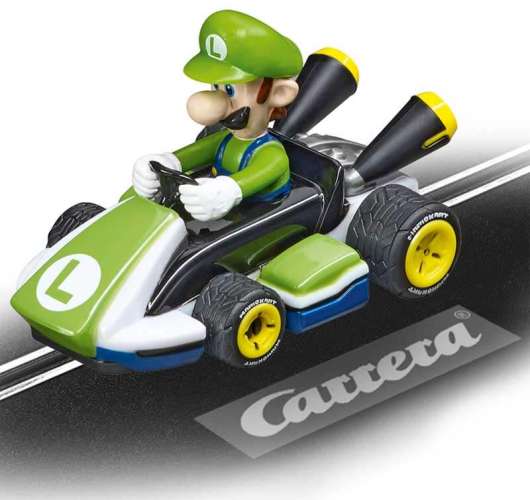 Carrera First Nintendo Mario Kart Bilbane bil - Luigi - 1:50