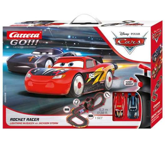 Carrera Go Disney Pixar Cars - Rocket Racer Bilbana 530 cm 1:43