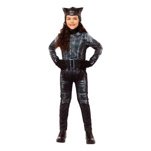 Catwoman The Movie Barn Maskeraddräkt - Medium