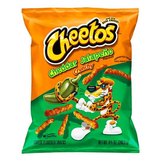 Cheetos Crunchy Cheddar Jalapeno - 227 gram