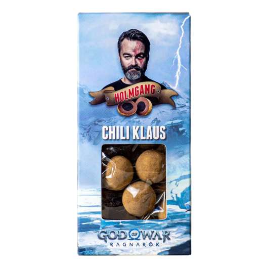 Chili Klaus Holmgang Choklad God of War - 125 gram