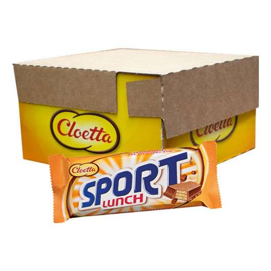 Cloetta Sportlunch Storpack - 28-pack