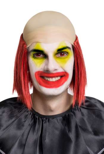 Clownflint med rött hår