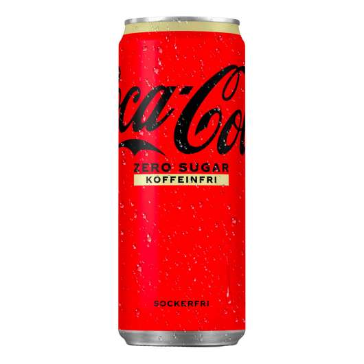 Coca-Cola Zero Koffeinfri - 20-pack