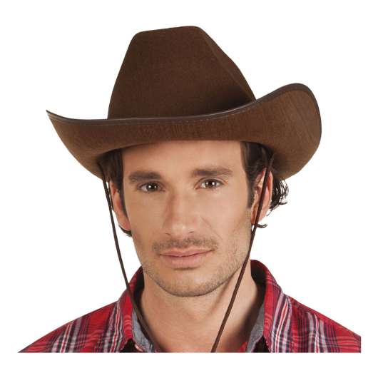 Cowboyhatt Rodeo Brun - One size