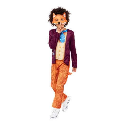 Den Fantastiske Mr. Fox Barn Maskeraddräkt - X-Small
