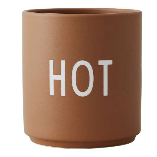 Design Letters - Favourite Cup Hot Brun