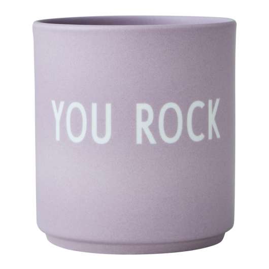 Design Letters - Favourite Cup You Rock Lavendel