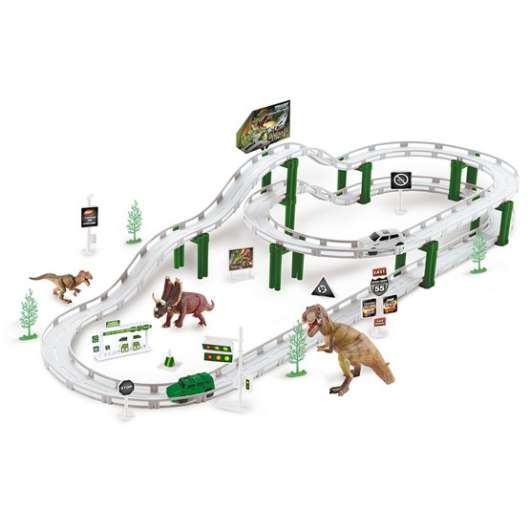 Dino vs World, Dinobana med 3 st dinosaurier